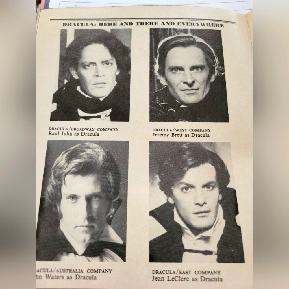 Dracula  Playbill from Martin Beck Theatre - Picture 3 of 4